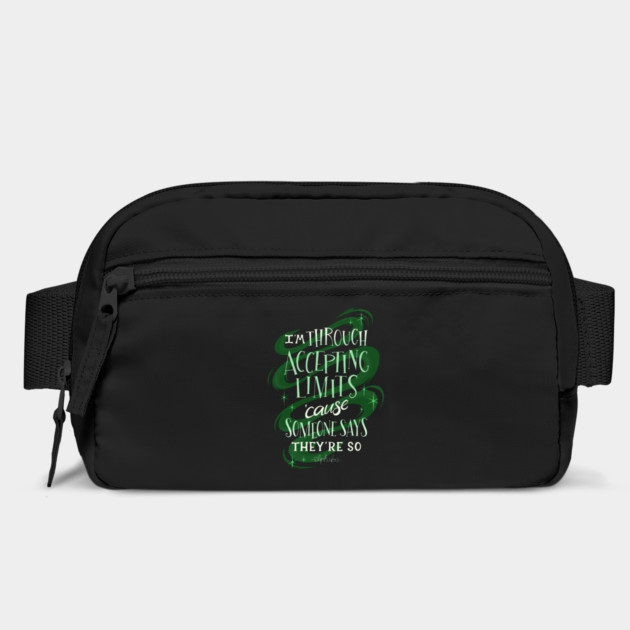 Wicked Musical Quote Elphaba Bag