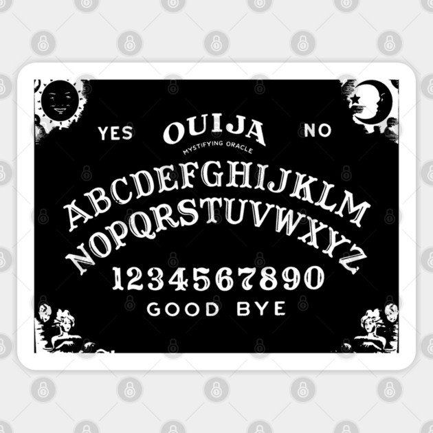 Vintage Ouija Board Sticker