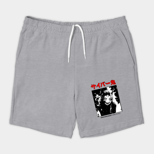 Anime Dark Goth Horror Manga Japanese Streetwear Aesthetic Shorts
