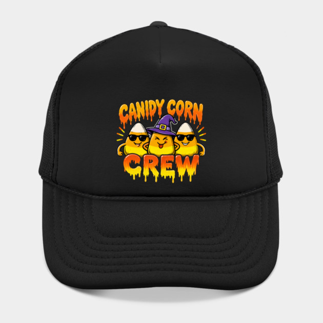 Candy Corn Crew Funny Halloween Group Costume Design Hat