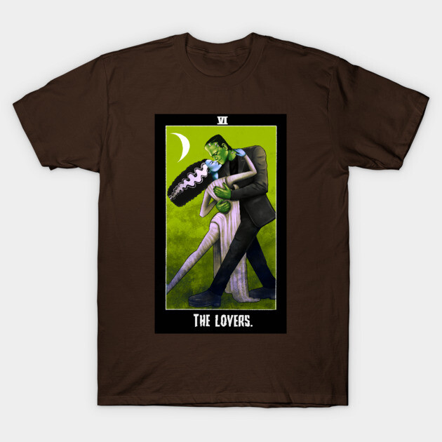 Frankenstein lovers tarot T-Shirt