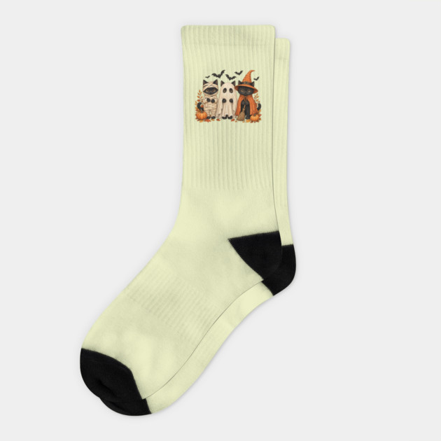halloween-cat Socks