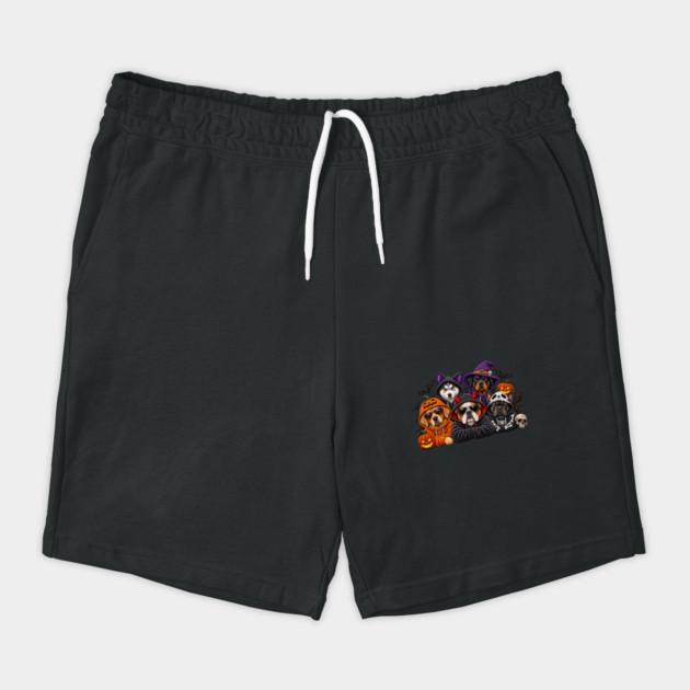 Halloween-Dog Shorts
