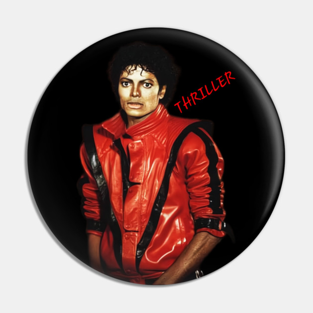 MJ Thriller Pin