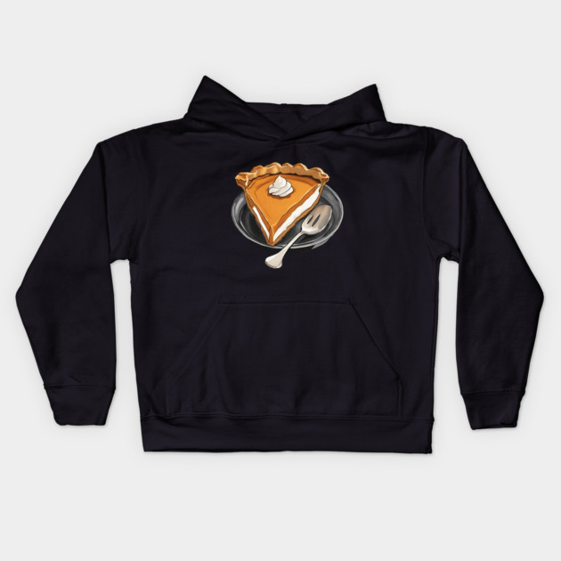 Pumpkin Pie, Thanksgiving, Halloween Kids Hoodie