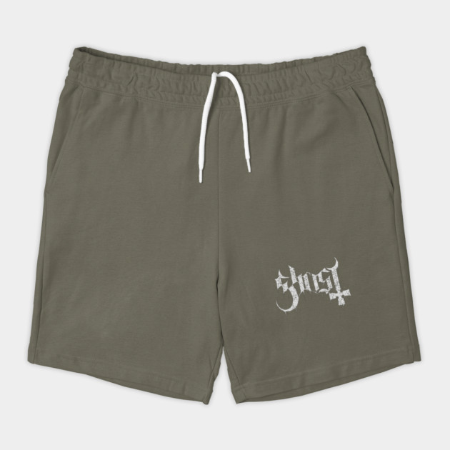 Ghost Band Merch Logo Text Artwork Illustration Shorts