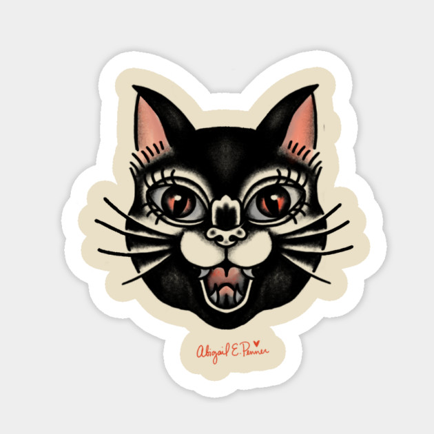 Black Cat Sticker
