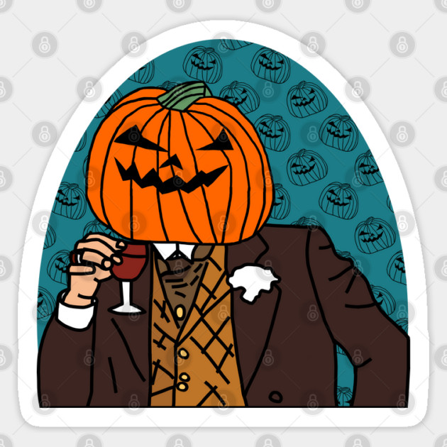 Halloween-Pumpkin Sticker