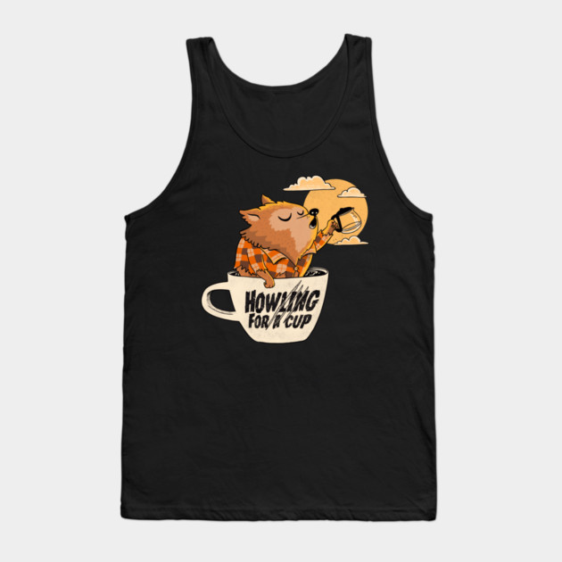 Werewolves Needs Coffee Tank Top