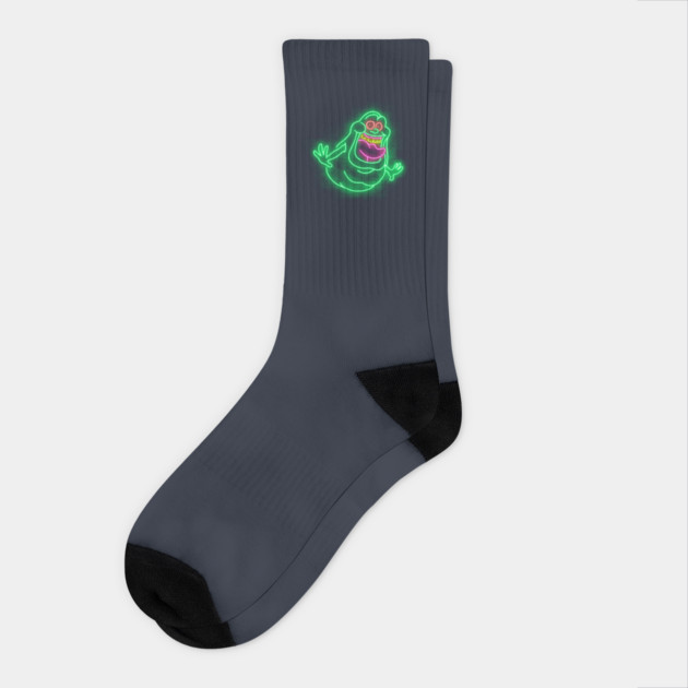 Neon ghost Socks