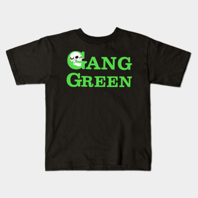 Gang Green – Toxic Punk Skull Kids T-Shirt