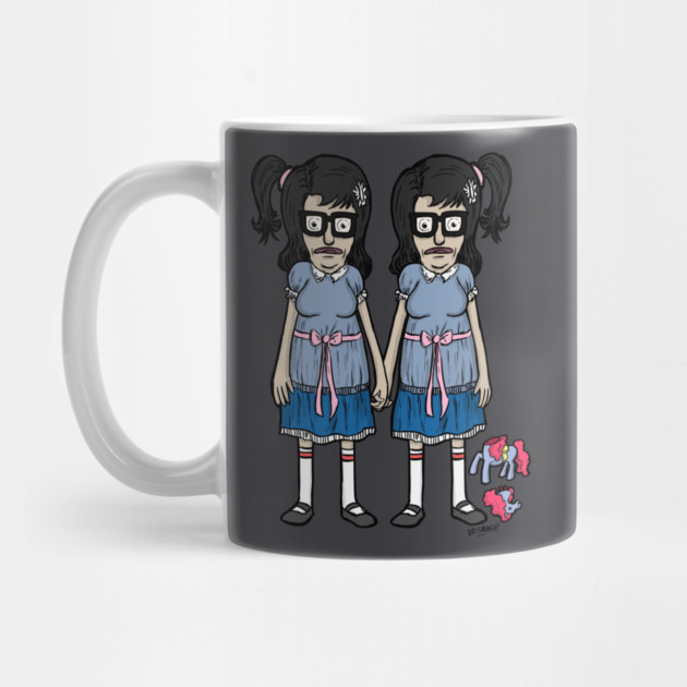 Tina Burger The Shining parody horror design Mug