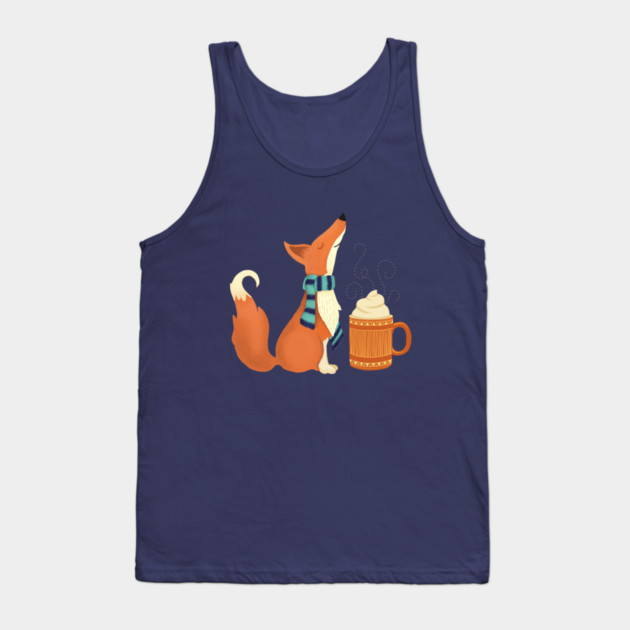 Pumpkin Pie Spice Fox Tank Top