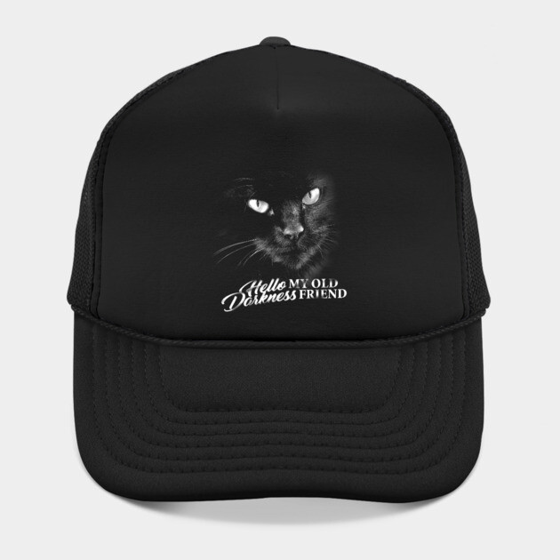 Hello Darkness My Old Friend Cat - V1 Hat