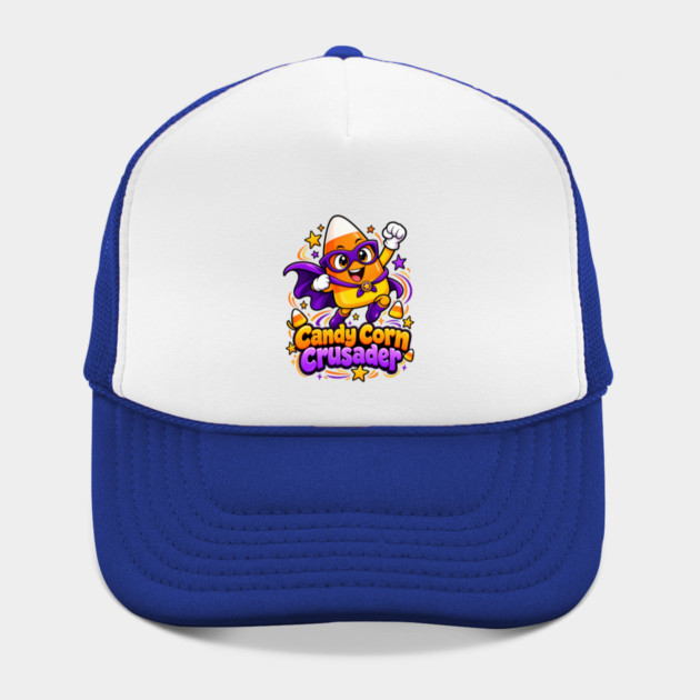 Candy Corn Crusader – Cute Halloween Superhero Hat