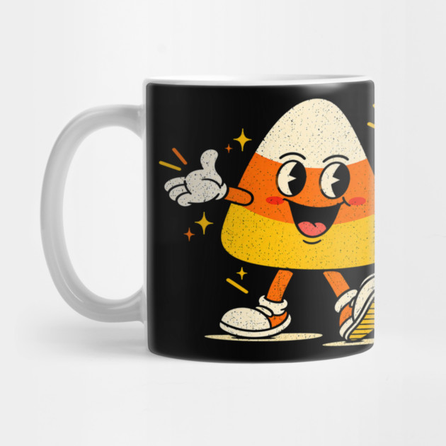 Cute Candy Corn Halloween – Funny Retro Candy Corn Design Mug