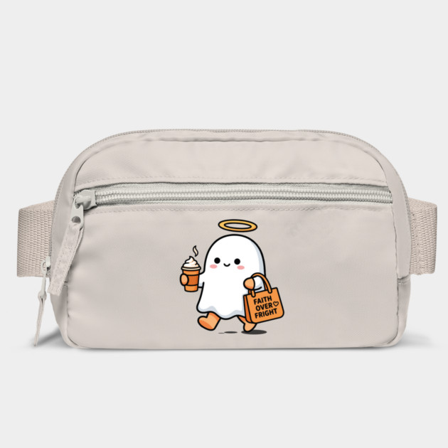 Pumpkin Spice and Jesus Christ Faith Over Fright Bag