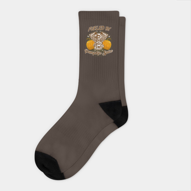 Fueled By Pumpkin Spice Socks