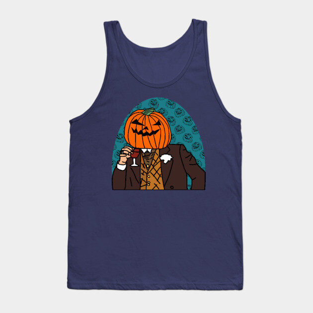 Halloween-Pumpkin Tank Top