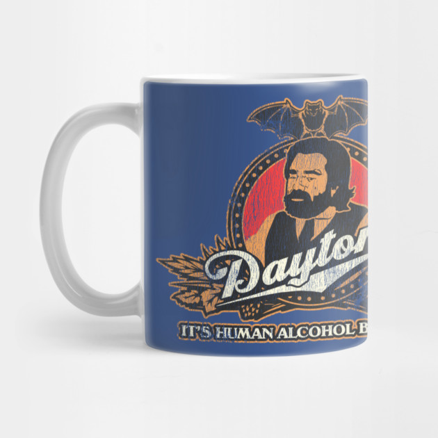 Vintage Distressed Jackie Daytona It's Human Alcohol Beer Time Mug