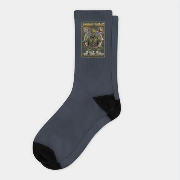 Swamp Thing Socks