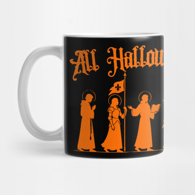 All Hallows' Eve Saints Procession Design Mug