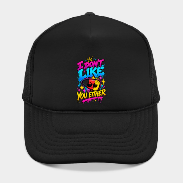Candy-Corn-I-don't-like-you-either Hat