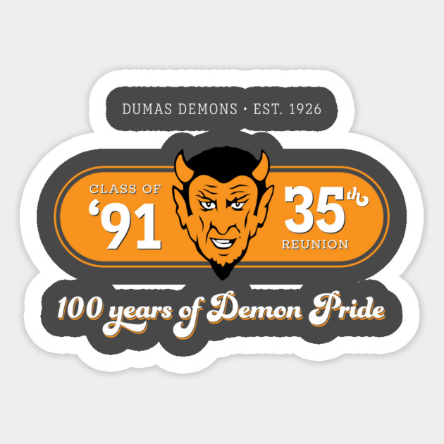 35th Reunion Shirt Sticker