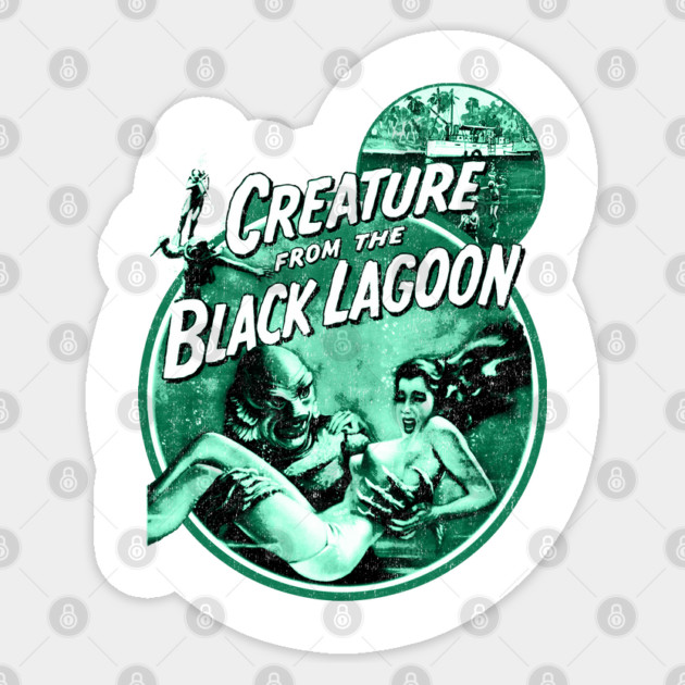 Vintage Creature From the Black Lagoon Sticker