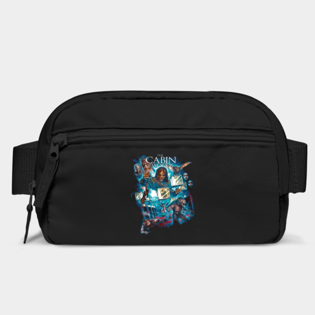 The Cabin in the Woods Hallloween graphic design Bag