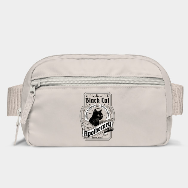 Black Cat Apothecary - Salem 1692 Retro Vintage Halloween Bag