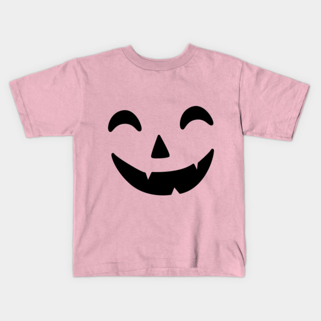 Halloween Pumpkin Grin Kids T-Shirt