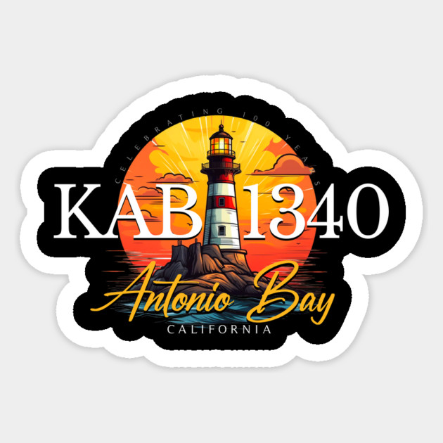 KAB/1340 - The Sound of Antonio Bay Sticker