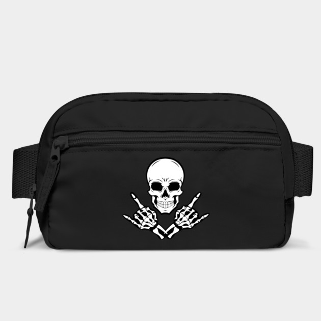Creepy Halloween Rocking Skeleton Rock And Roll Bag