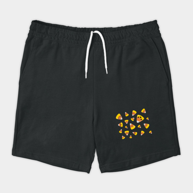 Cute Face Candy Corn Shorts
