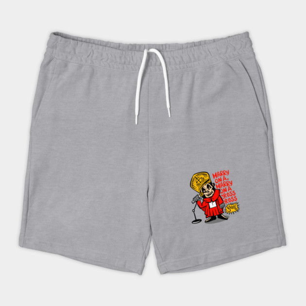 Ghost Band Merch - Marry on a cross design Shorts