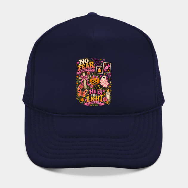 Shine with The Light of Jesus Christian Halloween Pumpkin Hat