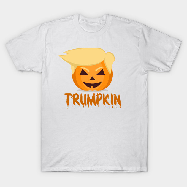 Trumpkin Funny Halloween Pumpkin T-Shirt