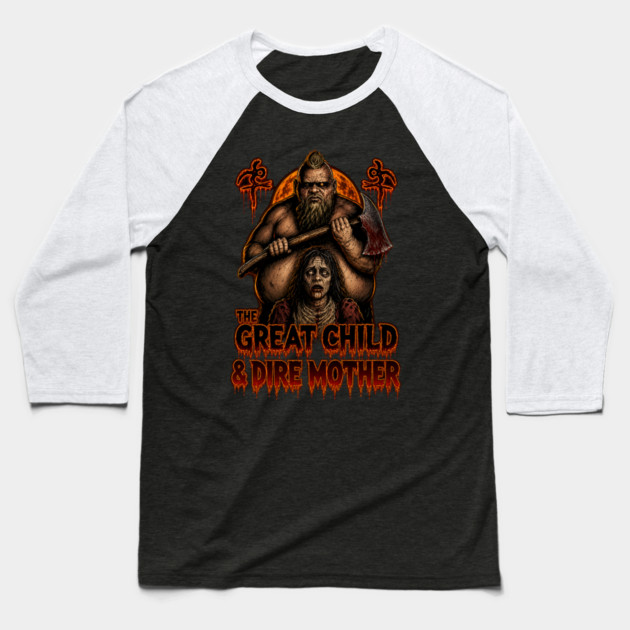 13 ghosts- the great child and dire mother Baseball T-Shirt