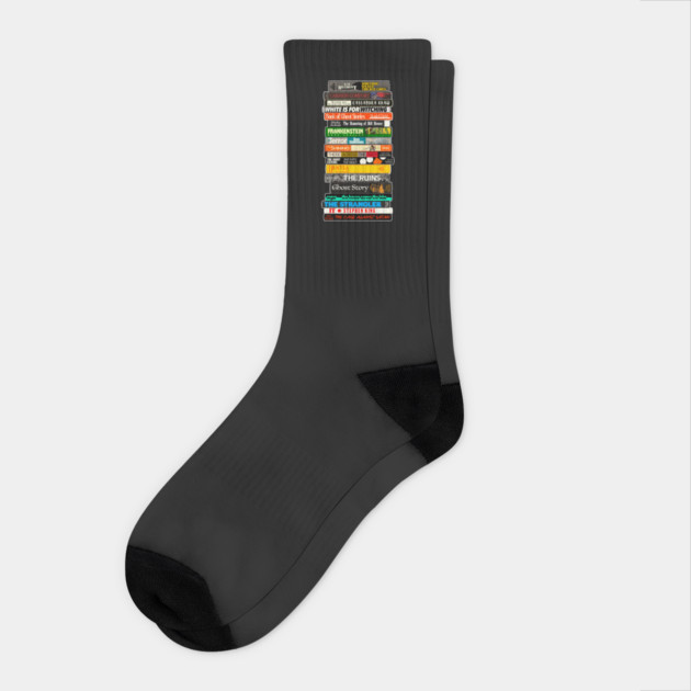 Greatest Horror Books Of All Time Book Stack Socks