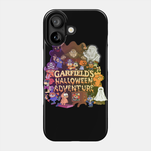 Halloween Adventure, 80s, cartoon, Phone Case