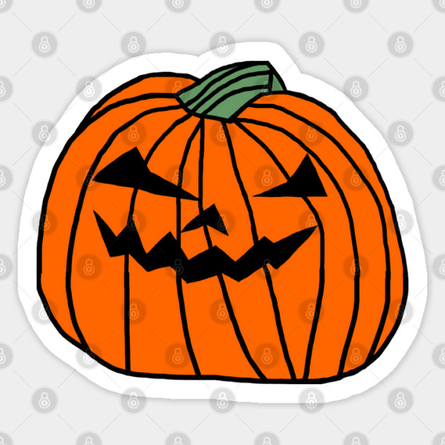 Halloween-Pumpkin Sticker