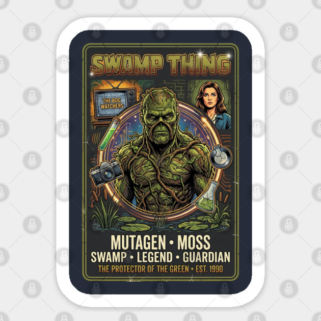 Swamp Thing Sticker
