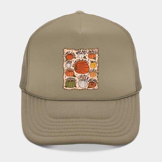 Types of Pumpkins Hat