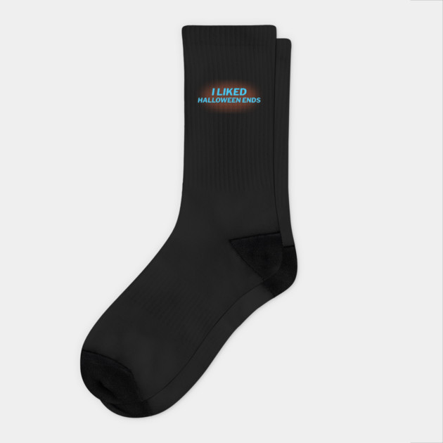 I Liked Halloween Ends Socks