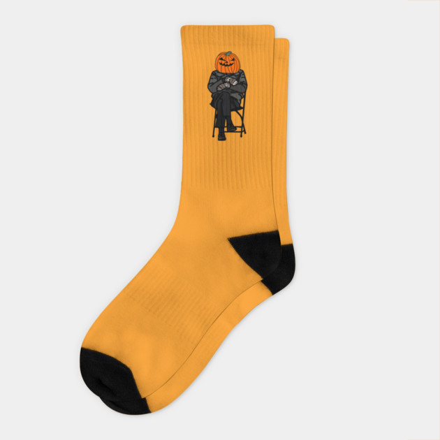 Halloween-Pumpkin Socks