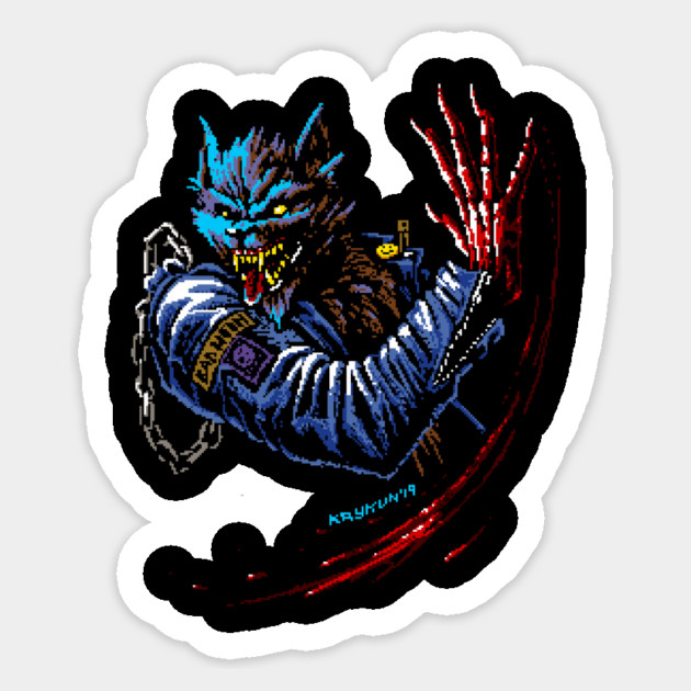 Werewolf Sticker