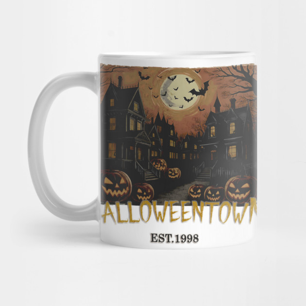 Halloweentown Est 1998 Vintage Retro Mug