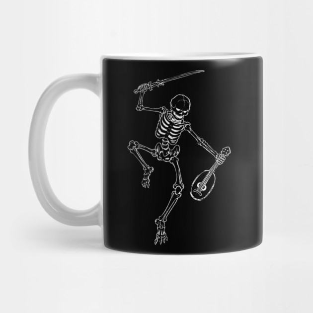 Totentanz Classic Skeleton Dance Mug