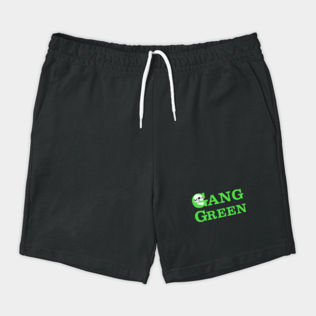 Gang Green – Toxic Punk Skull Shorts